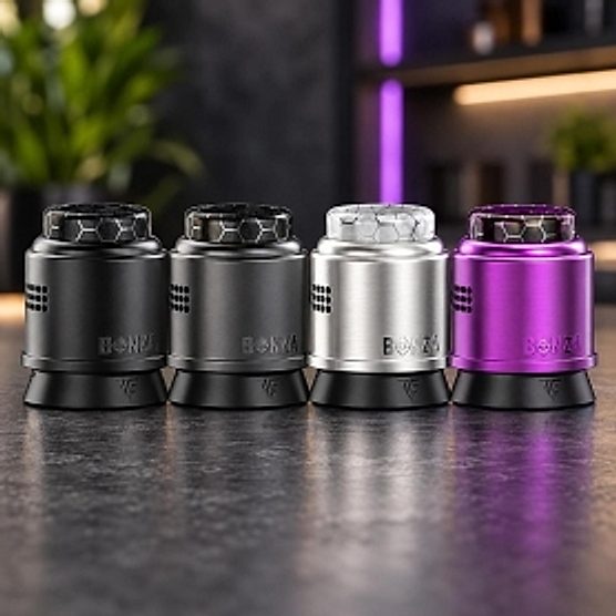 Bonza Pro RDA 26.5mm Thunder Cloud x Vaping Bogan Bonza Pro RDA 26.5mm Thunder Cloud x Vaping Bogan