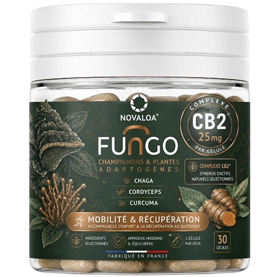 Gélules Confort Musculaire Fungo CB2 Novaloa Gélules Confort Musculaire Fungo CB2 Novaloa