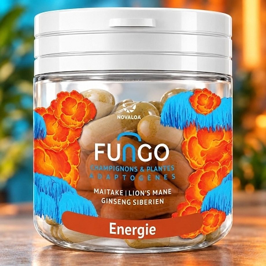Gélules Énergie Fungo Novaloa Gélules Énergie Fungo Novaloa