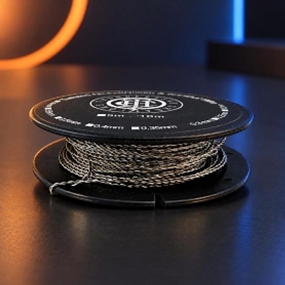 Fil résistif Kanthal A1 Twisted 28GA 10m Fil résistif Kanthal A1 Twisted 28GA 10m