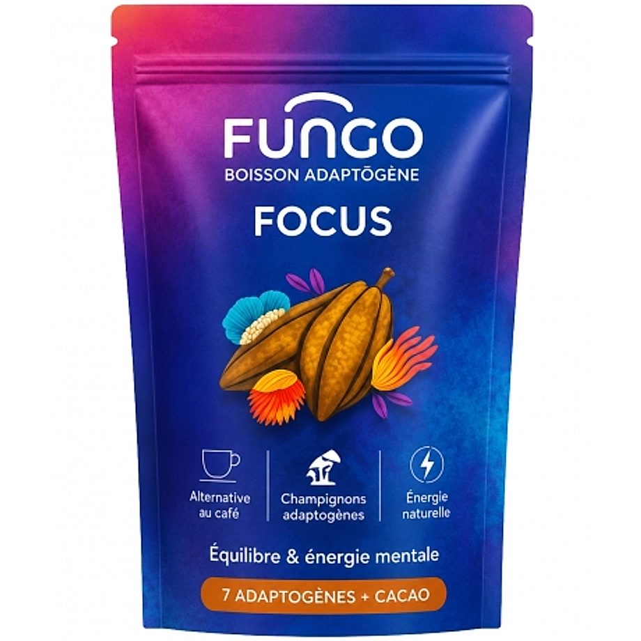 Boisson Adaptogène Focus Cacao Fungo Novaloa Boisson Adaptogène Focus Cacao Fungo Novaloa