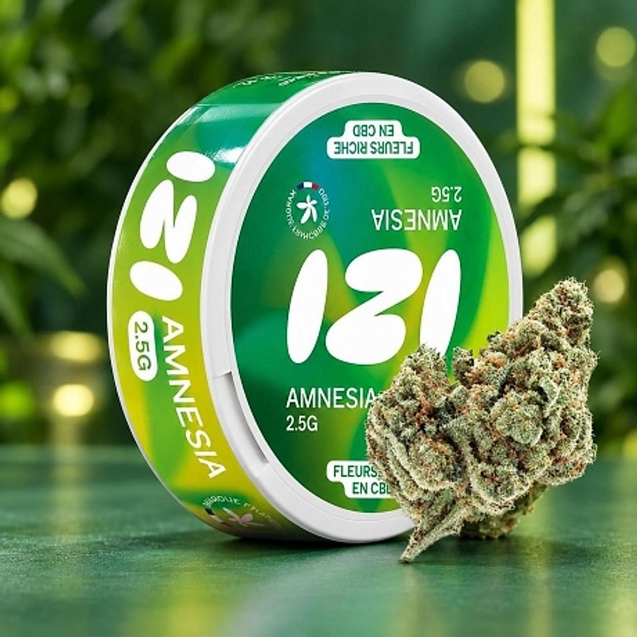 Fleur de CBD Amnesia IZI Fleur de CBD Amnesia IZI