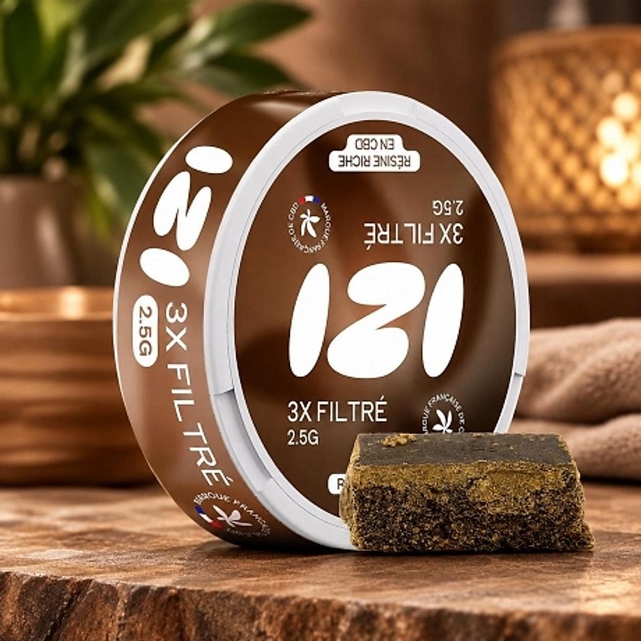 Résine de CBD 3x Filtrée IZI Résine de CBD 3x Filtrée IZI