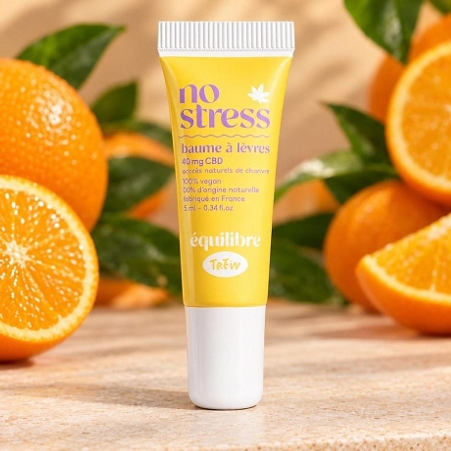 Baume à lèvres No Stress CBD Equilibre Baume à lèvres No Stress CBD Equilibre
