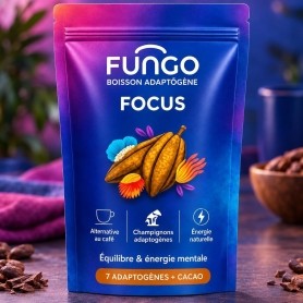 Boisson Adaptogène Focus Cacao Fungo - Novaloa
