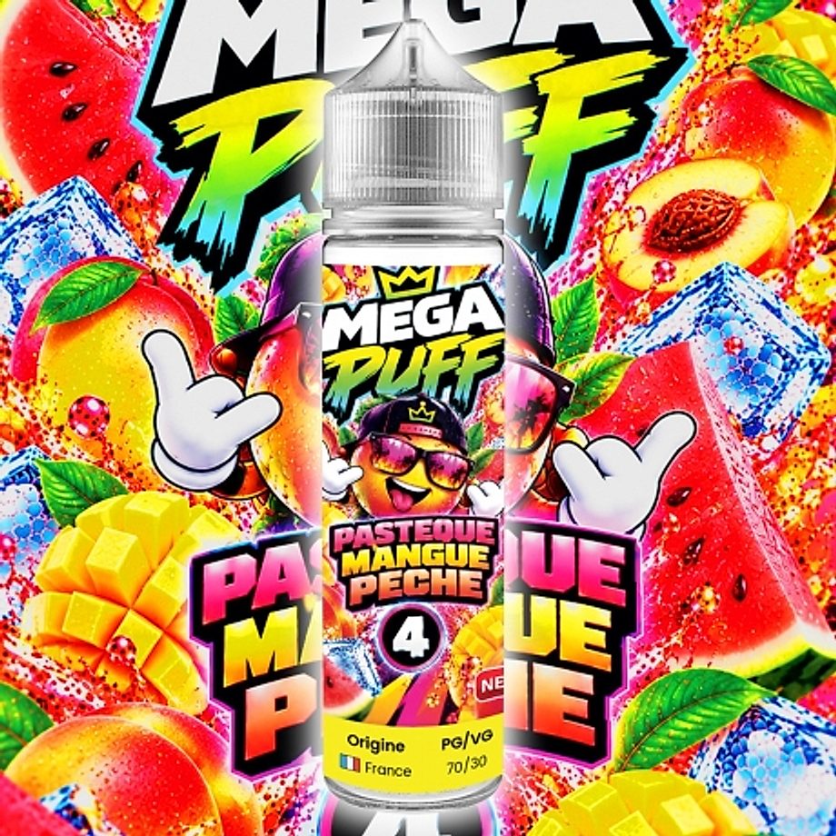 E-liquide Mega Puff 4 50ml Neovapo E-liquide Mega Puff 4 50ml Neovapo