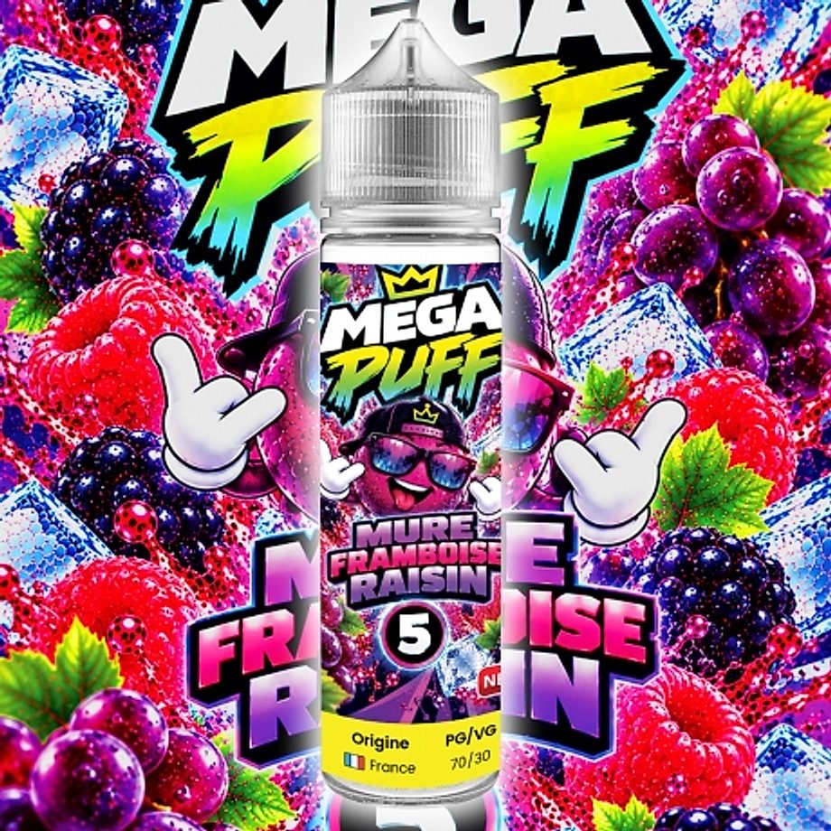 E-liquide Mega Puff 5 50ml Neovapo E-liquide Mega Puff 5 50ml Neovapo
