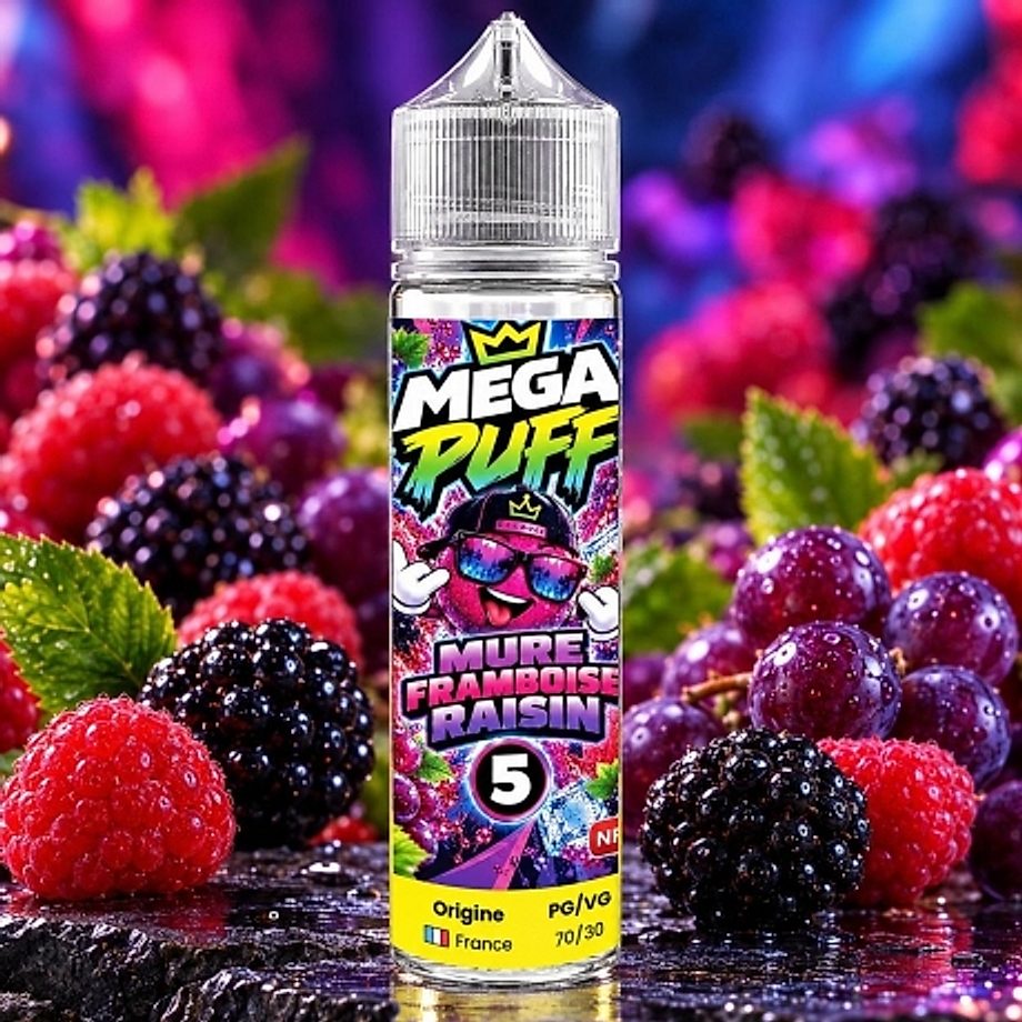 E-liquide Mega Puff 5 50ml Neovapo E-liquide Mega Puff 5 50ml Neovapo
