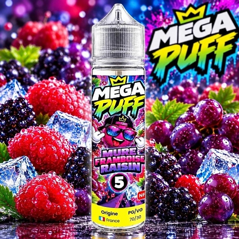 E-liquide Mega Puff 5 50ml Neovapo E-liquide Mega Puff 5 50ml Neovapo