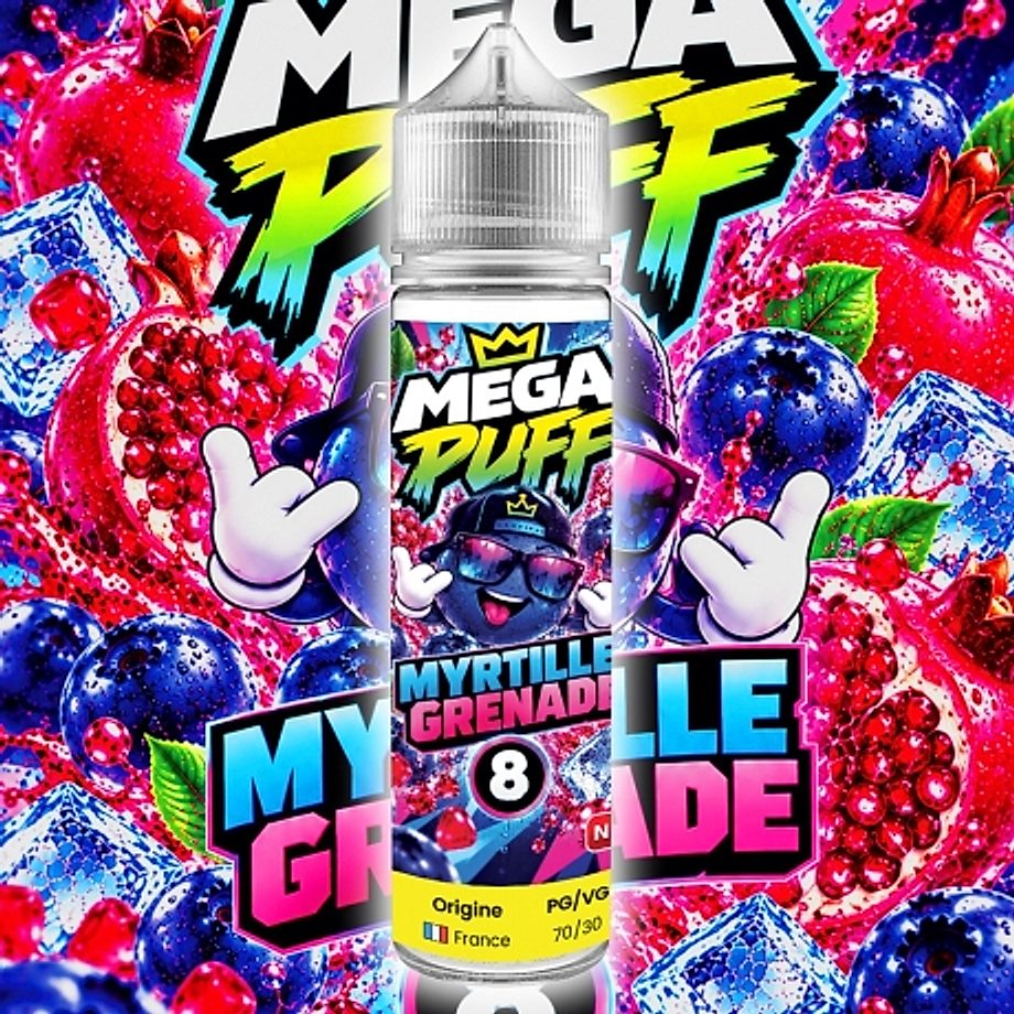 E-liquide Mega Puff 8 50ml Neovapo E-liquide Mega Puff 8 50ml Neovapo