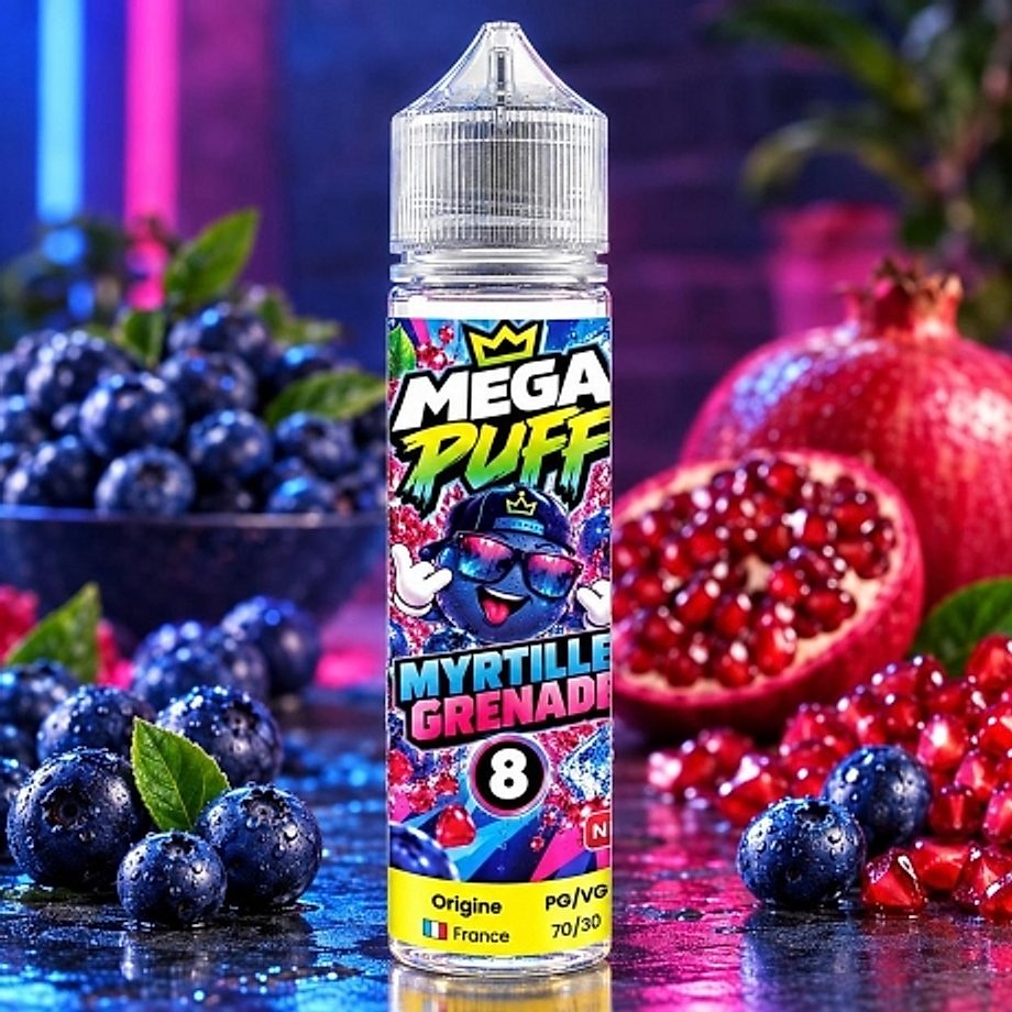 E-liquide Mega Puff 8 50ml Neovapo E-liquide Mega Puff 8 50ml Neovapo