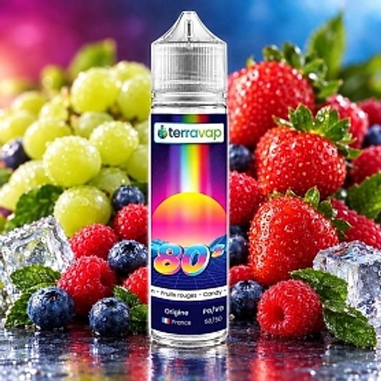 E-liquide 80s 50ml Terravap E-liquide 80s 50ml Terravap