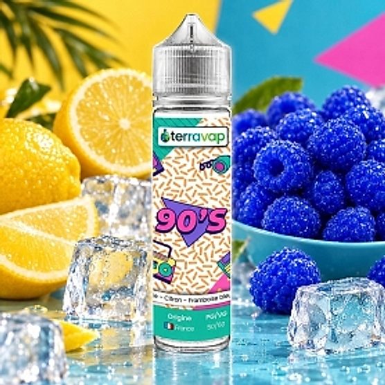 E-liquide 90s 50ml Terravap E-liquide 90s 50ml Terravap
