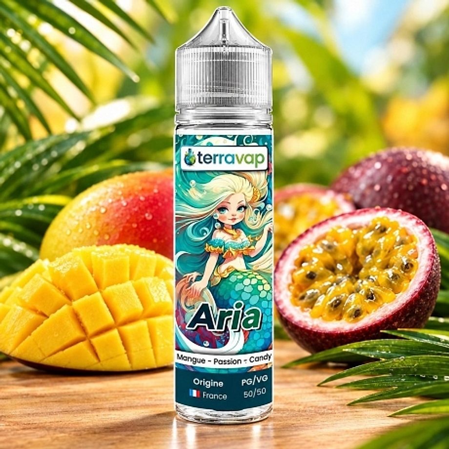E-liquide Aria 50ml Terravap E-liquide Aria 50ml Terravap