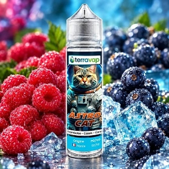 E-liquide Astrocat 50ml Terravap E-liquide Astrocat 50ml Terravap