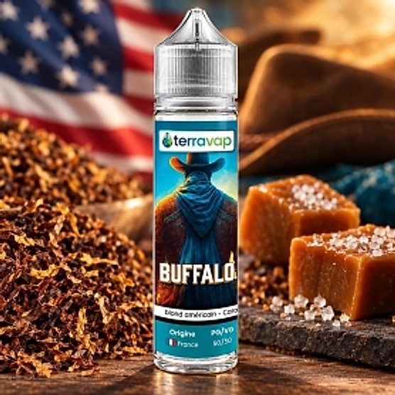 E-liquide Buffalo 50ml Terravap E-liquide Buffalo 50ml Terravap