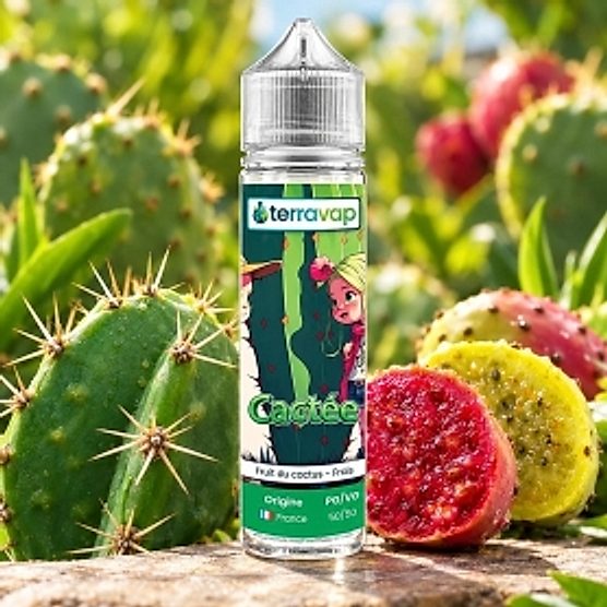 E-liquide Cactée 50ml Terravap E-liquide Cactée 50ml Terravap