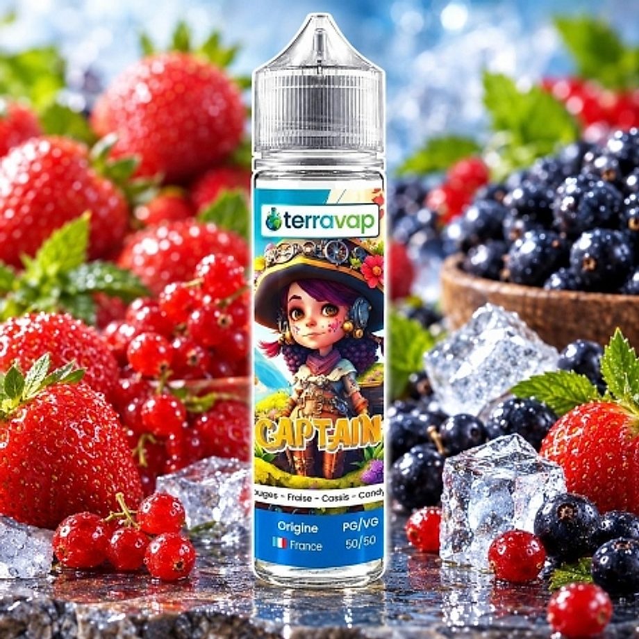 E-liquide Captain 50ml Terravap E-liquide Captain 50ml Terravap