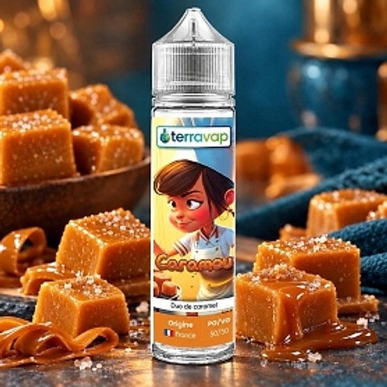 E-liquide Caramou 50ml Terravap E-liquide Caramou 50ml Terravap