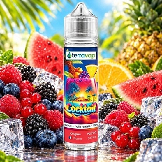 E-liquide Cocktail 50ml Terravap E-liquide Cocktail 50ml Terravap
