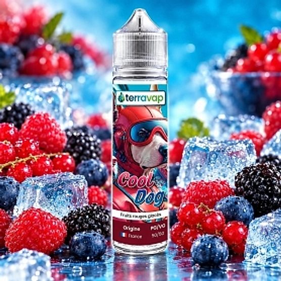 E-liquide Cool dog 50ml Terravap E-liquide Cool dog 50ml Terravap