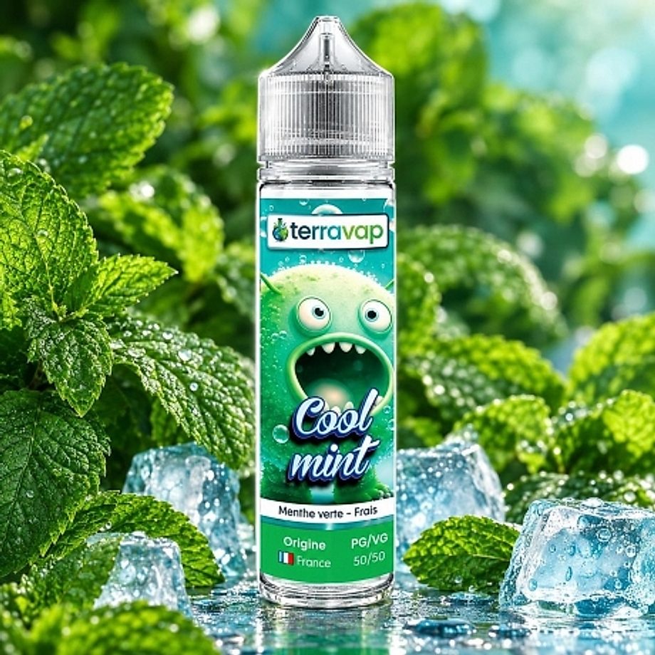 E-liquide Cool mint 50ml Terravap E-liquide Cool mint 50ml Terravap
