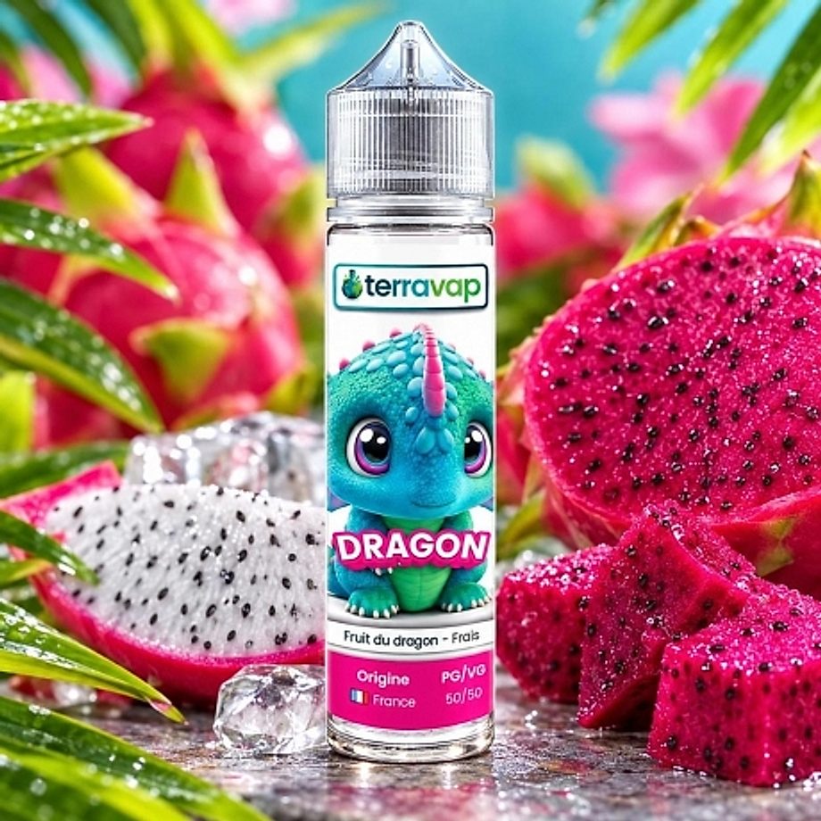 E-liquide Dragon 50ml Terravap E-liquide Dragon 50ml Terravap