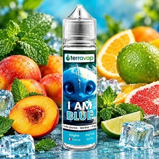 E-liquide I am blue 50ml Terravap E-liquide I am blue 50ml Terravap