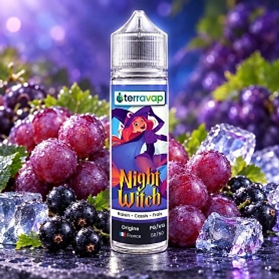 E-liquide Night witch 50ml Terravap E-liquide Night witch 50ml Terravap
