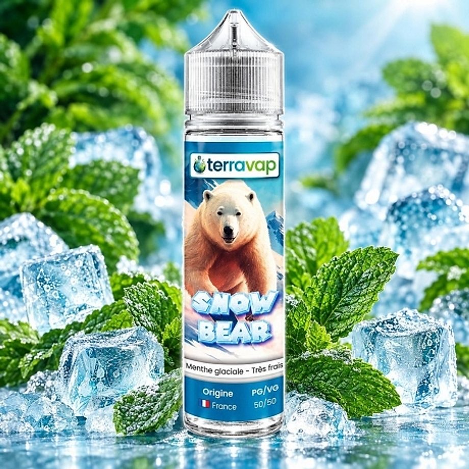E-liquide Snow bear 50ml Terravap E-liquide Snow bear 50ml Terravap