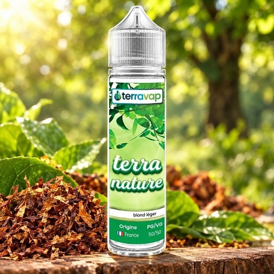 E-liquide Terra nature 50ml Terravap E-liquide Terra nature 50ml Terravap