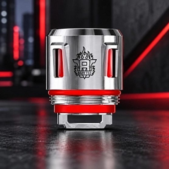 Résistance TFV8 V8 Baby T12 red light 0.15 ohm Smok Résistance TFV8 V8 Baby T12 red light 0.15 ohm Smok
