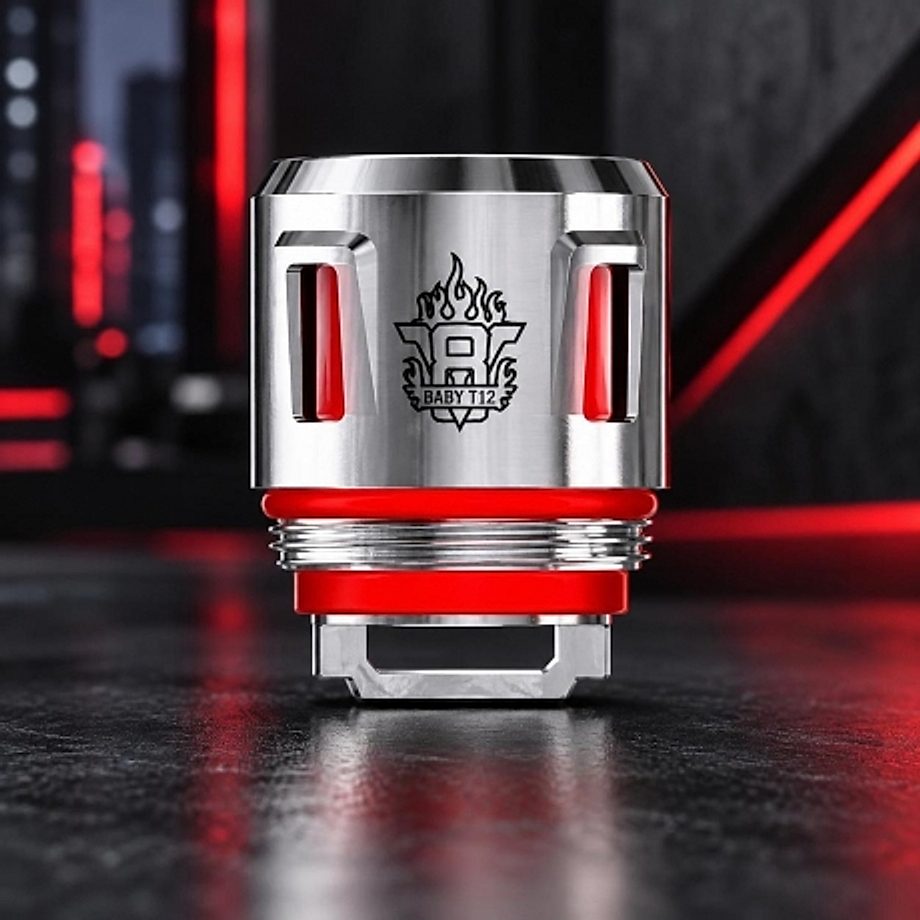 Résistance TFV8 V8 Baby T12 red light 0.15 ohm Smok Résistance TFV8 V8 Baby T12 red light 0.15 ohm Smok