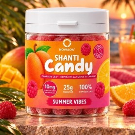 Pastilles Summer Vibes Complexe CB2 Shanti Candy - Novaloa