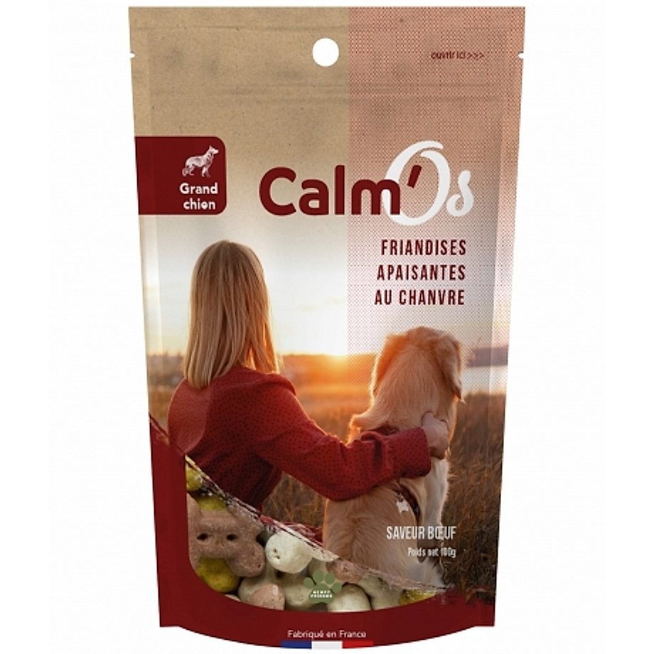 Croquettes au Chanvre Grand Chien Calm'Os Novaloa Croquettes au Chanvre Grand Chien Calm'Os Novaloa