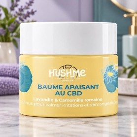 Baume CBD Apaisant à la Camomille et Lavandin - Novaloa