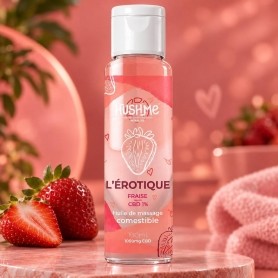 Huile de Massage Comestible au CBD - Novaloa