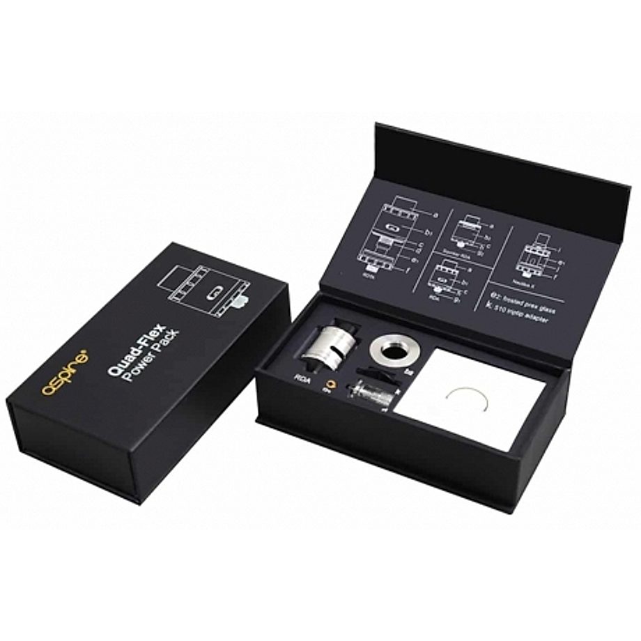 Boite du Quad-Flex power pack de Aspire Boite du Quad-Flex power pack de Aspire