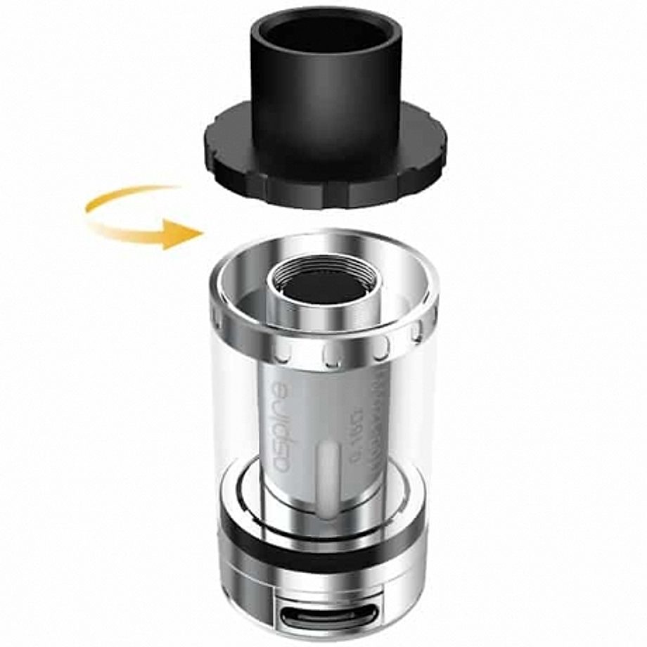 Clearomiseur Cleito 120 de Aspire ouverture