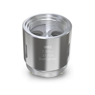 Résistance Ello HW2 0.3 ohm de Eleaf dessus