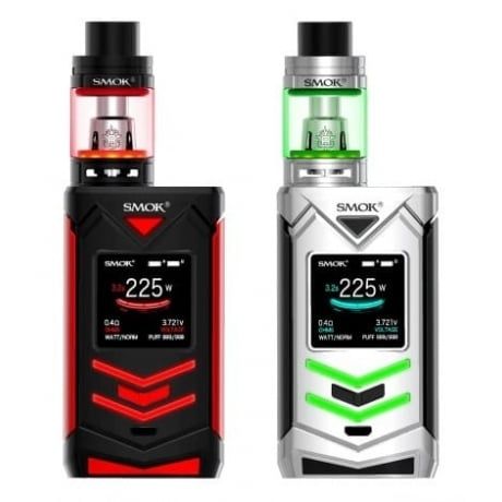 Cigarette electronique Kit Veneno et TFV8 Big Baby Light Edition de Smok noir ou gris