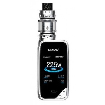 Cigarette electronique Kit X-Priv et TFV12 Prince de Smok couleur gris