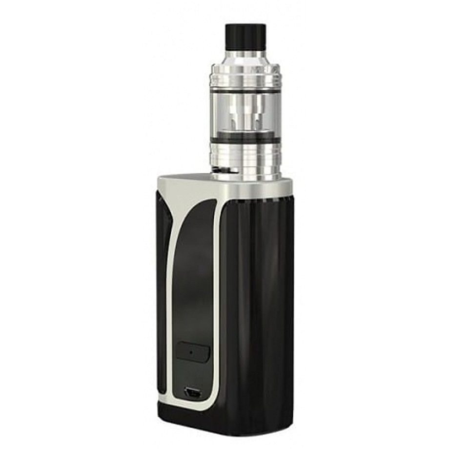 Cigarette electronique Kit Ikuu i200 et Melo 4 de Eleaf blanc et noir