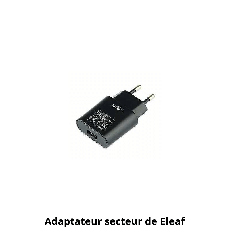 Adaptateur Secteur / USB ELEAF 1 Ampère - Vapo-DEPOT