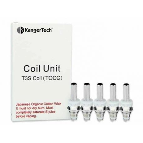 Résistance MT3 et T3S de Kangertech boite de 5