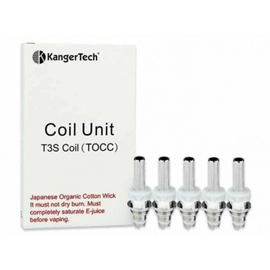 Résistance MT3 et T3S de Kangertech boite de 5 Résistance MT3 et T3S de Kangertech boite de 5