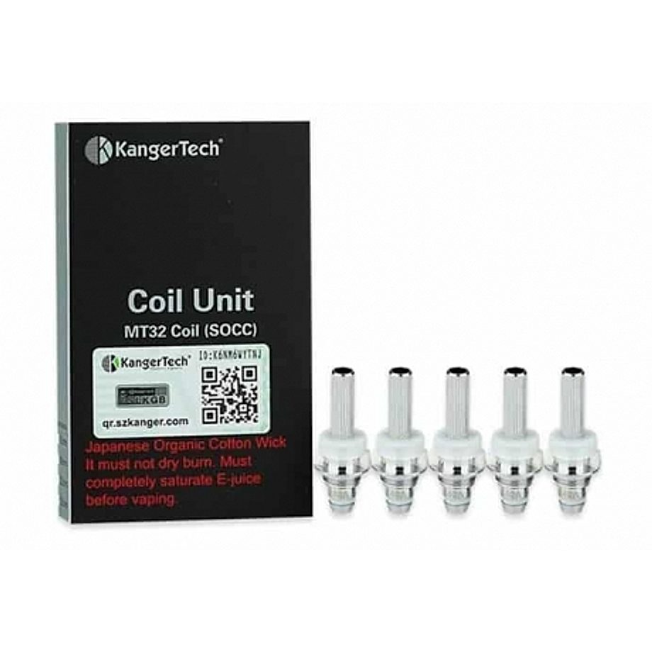 Résistance protank/unitank/evod de Kangertech boite de 5 Résistance protank/unitank/evod de Kangertech boite de 5