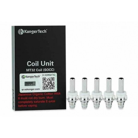 Résistance protank/unitank/evod de Kangertech boite de 5 Résistance protank/unitank/evod de Kangertech boite de 5