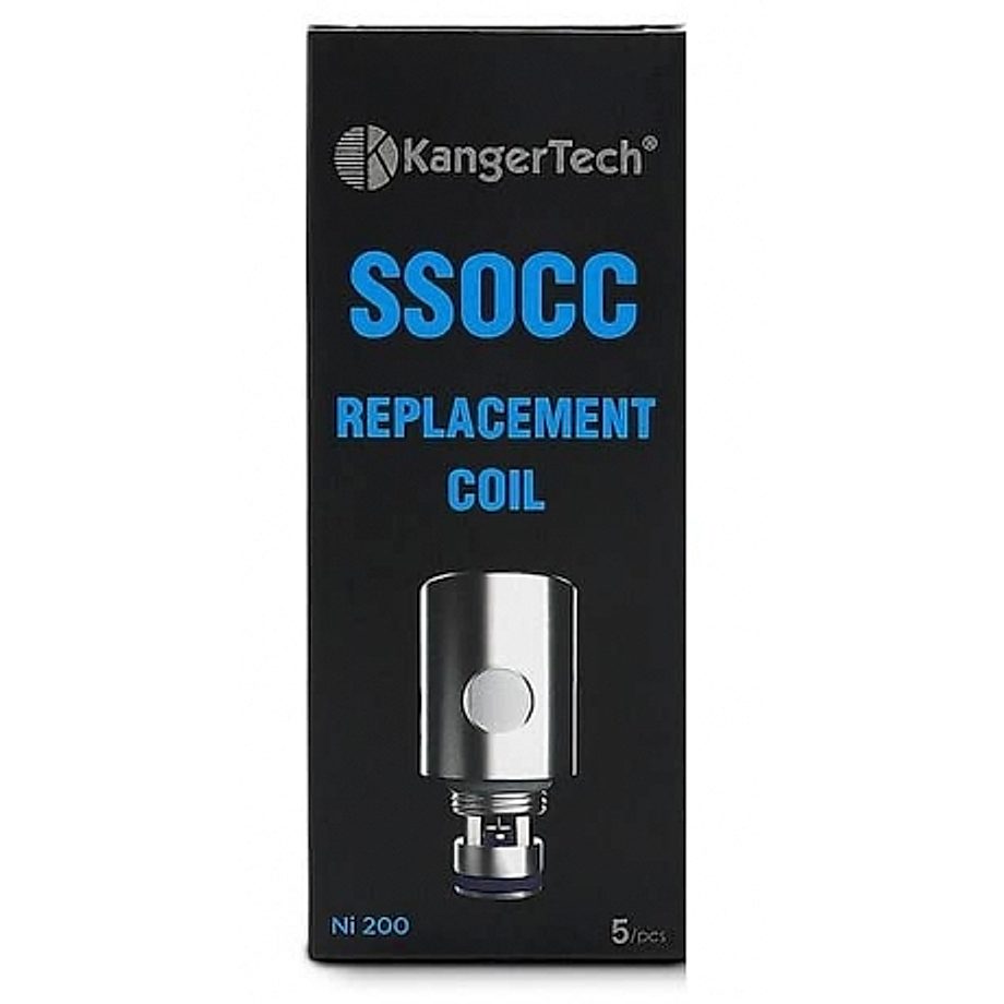 Résistance SSOCC ni-200 Subtank Toptank 0.15 ohm de Kangertech boite de 5 Résistance SSOCC ni-200 Subtank Toptank 0.15 ohm de Kangertech boite de 5