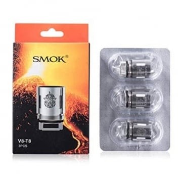 Résistance Tfv8 V8-T8 0.15 ohm de Smok boite de 5